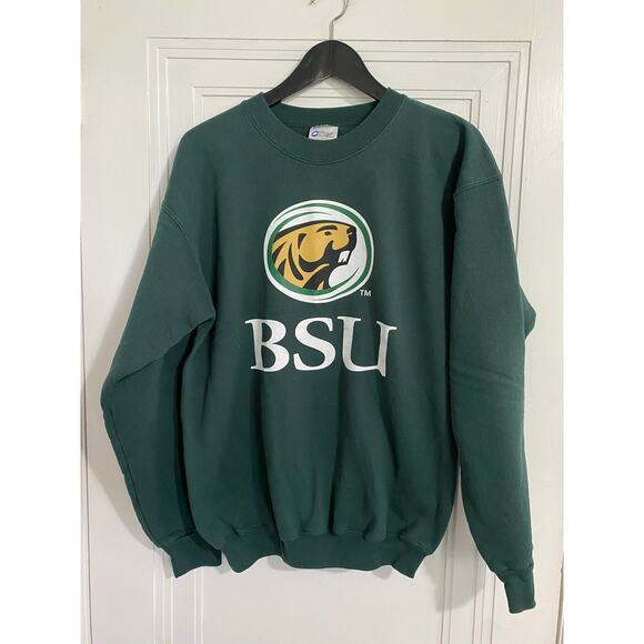 Bemidji State University Beavers Crewneck Men's Size Medium - Picture 1 of 4